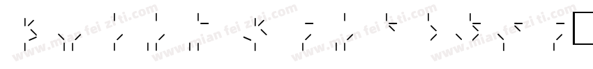 Alien Predator字体转换